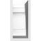 Ekena Millwork Standard New Brighton Architectural Grade PVC Rafter Tail, 4"W X 8"H X 16"L RFTP04X08X16NEB - alternate 4